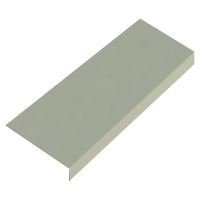 Support pour gouttière RŠ 167, PREFA aluminium double face coloré, Gris clair RAL 7005