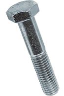 Boulon DIN 931 8.8 M20x200 ZB tête hexagonale / paquet de 1 pc