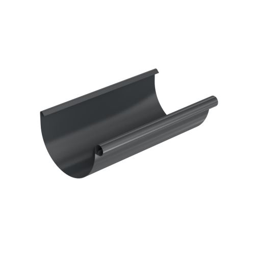 BRYZA Gouttière, descente en zinc Ø 150 mm, longueur 3M, Anthracite RAL 7021