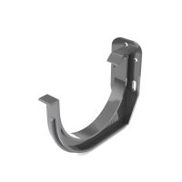 Crochet de gouttière PVC BRYZA, romain/frontal Ø 125 mm, Anthracite RAL 7021