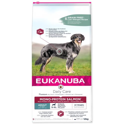 EUKANUBA Daily Care Adult Mono Protein Lachs 12 kg