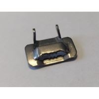 Clip pour bande de serrage W4, 12,7 mm / paquet de 1 pc