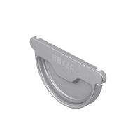 BRYZA embout de gouttière galvanisé Ø 150 mm, Galva naturel
