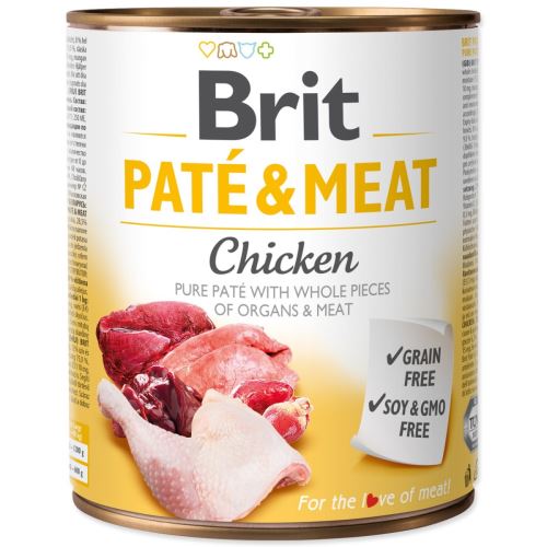 BRIT Pastete & Fleisch Huhn 800 g