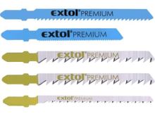 EXTOL lames de scie sauteuse-mix, set 5pcs, Bi-métal, HSS, HCS 8805100