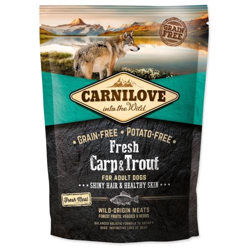 Futter Carnilove Dog Fresh Karpfen & Forelle 1,5kg