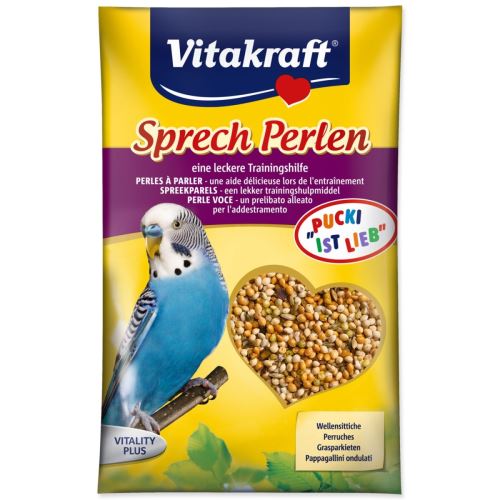 Vitakraft Ergänzungsfuttermittel für kleine Papageien, zum Sprechen 20g