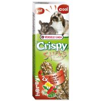 Bâtonnets Versele-Laga Crispy lapin et chinchilla, aux herbes 110g 2pcs Bâtonnets Versele-Laga Crispy lapin et chinchilla, aux herbes 110g 2pcs