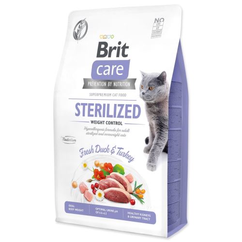BRIT Care Cat getreidefrei sterilisiert Gewichtskontrolle 2 kg