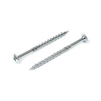 Vis pour construction bois TH T40 10 x 340 ZB à tête disque / paquet de 50 pcs