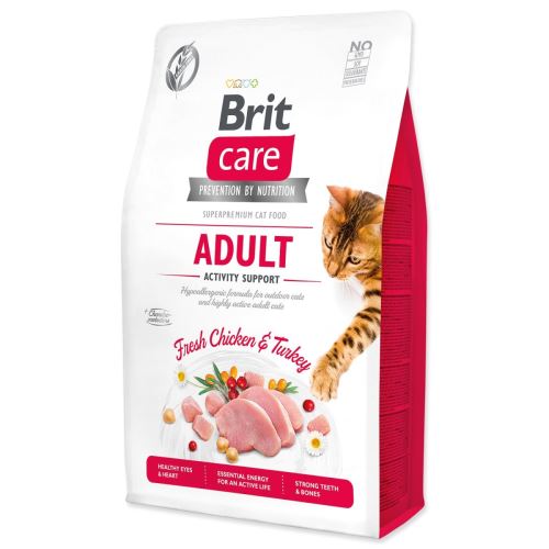 Brit Care Cat getreidefrei Adult Activity Support 2kg