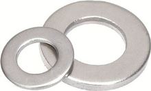 Rondelle DIN 125 A M6 / 6,4 inox A2 plate / paquet de 1 000 pcs