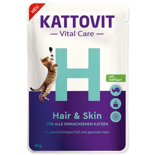 Kapsel KATTOVIT Vitalpflege Haar & Haut 85 g
