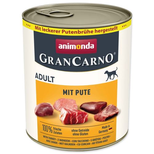 Dose Gran Carno Adult mit Putenfleisch 800 g