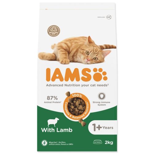 IAMS Katze Adult Lamm 2 kg