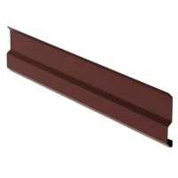Bande de recouvrement RŠ 100, Aluminium tchèque, Marron RAL 8017 Bande de recouvrement RŠ 100, Aluminium tchèque, Marron RAL 8017