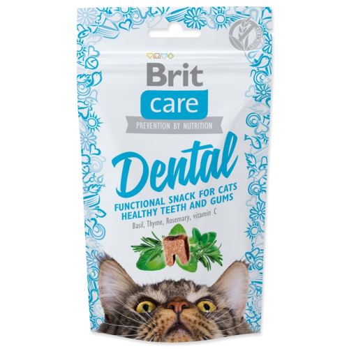 Brit Care Katze Snack Dental 50g