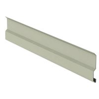 Baguette de recouvrement RŠ 100, Zinc laqué, Gris poussière RAL 7037