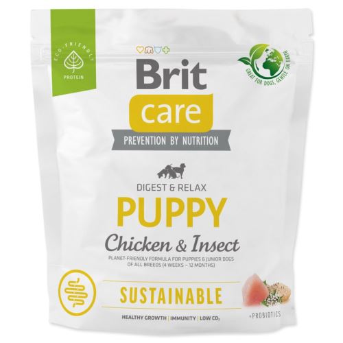 Brit Care Dog Sustainable Puppy Huhn & Insekt 1kg