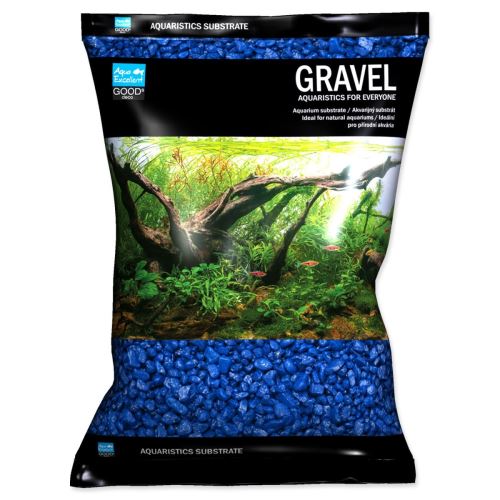 Sand AQUA EXCELLENT 3-6 mm blau 3 kg