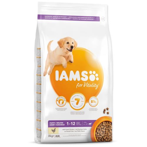 IAMS Dog Puppy Large Huhn 3 kg