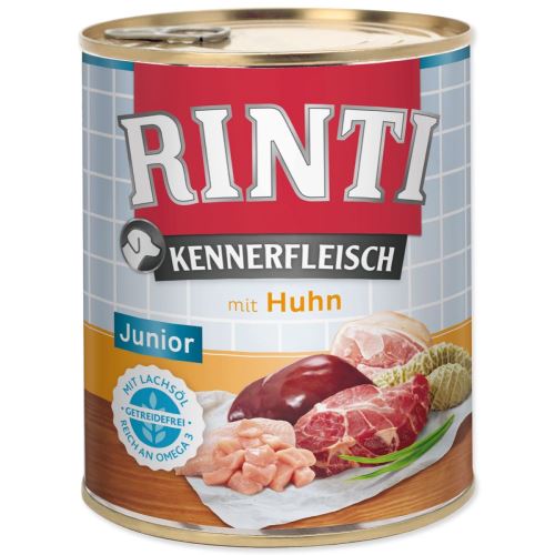 Dosenfutter RINTI Kennerfleisch Junior Huhn 800 g