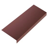 Support pour gouttière RŠ 167, Aluminium tchèque, Brun RAL 8017