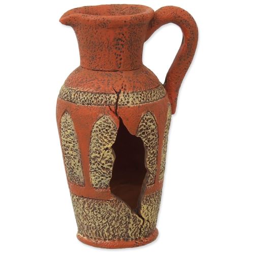 Dekoration AQUA EXCELLENT Amphora orange 8,2 cm