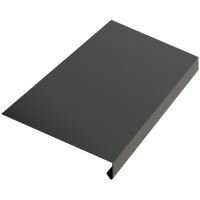 Gouttière RŠ 250, Aluminium PREFA double face coloré, Anthracite RAL 7016