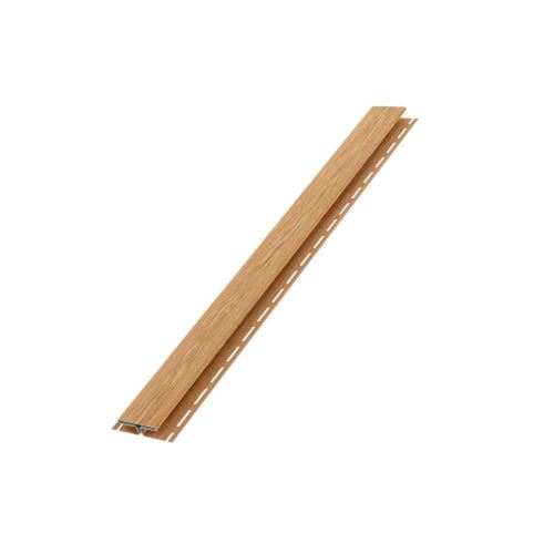Profil BRYZA "H" en plastique, longueur 3M, Chêne Turner