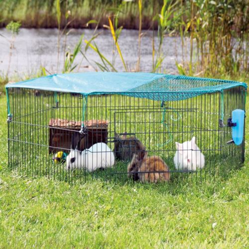 Laufstall für Kleintiere mit Netz 1 Stück