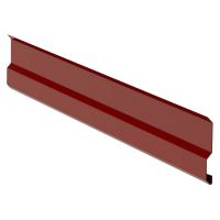 Bande de recouvrement RŠ 100, Prefalz stucco, Rouge foncé P.10 RAL 3009 Bande de recouvrement RŠ 100, Prefalz stucco, Rouge foncé P.10 RAL 3009