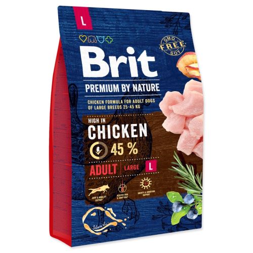 BRIT Premium by Nature Erwachsene L 3 kg