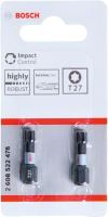 BOSCH Embout T27 Impact Control 25 mm, 2 pcs 2608522476