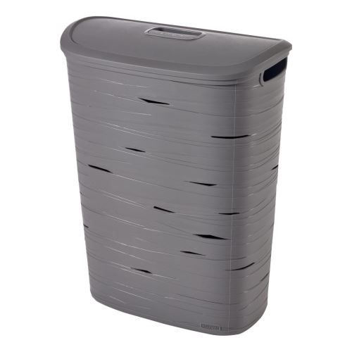 Kunststoffkorb für schmutzige Wäsche BAND 59x45,7x27,3cm grau