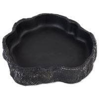 Gamelle Repti Planet pour la nourriture noire 15,5x14,0x3,4cm