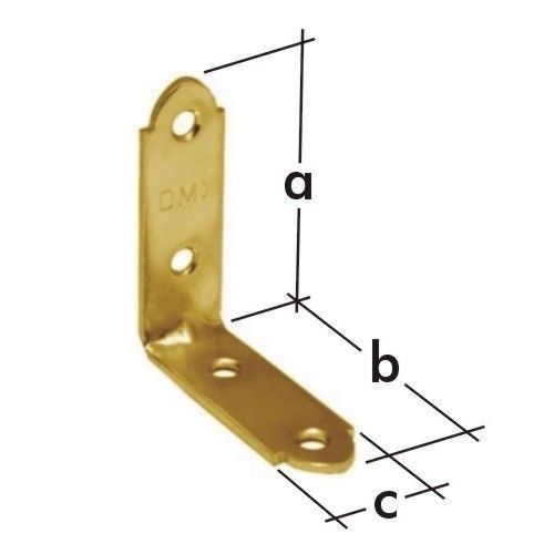 Enger Winkel KW2, 40x40x17 - Packung mit 1 Stück