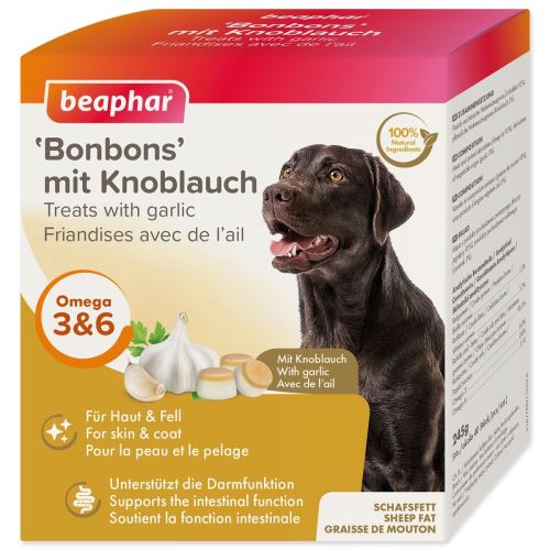 Beaphar Schafsfettbonbons mit Knoblauch 245g