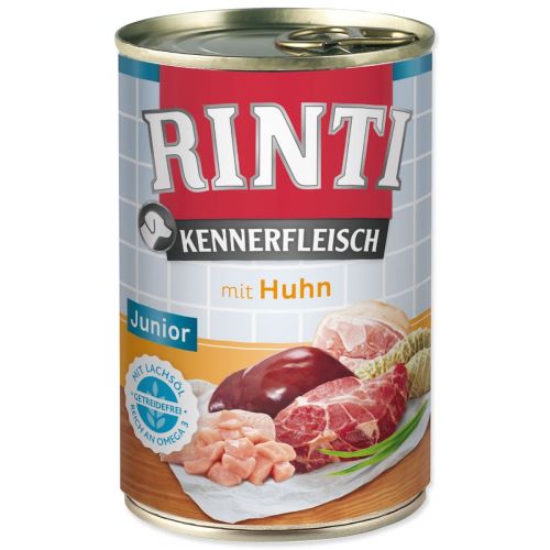 Dosenfutter RINTI Kennerfleisch Junior Huhn 400 g
