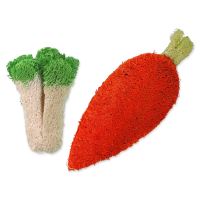 Jouet Small Animals food carotte et brocoli 2pcs