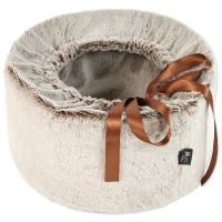 Panier Magic Cat resserrable marron chiné 40cm