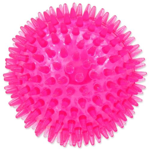 Spielzeug DOG FANTASY pfeifender Ball rosa 8 cm 1 Stück