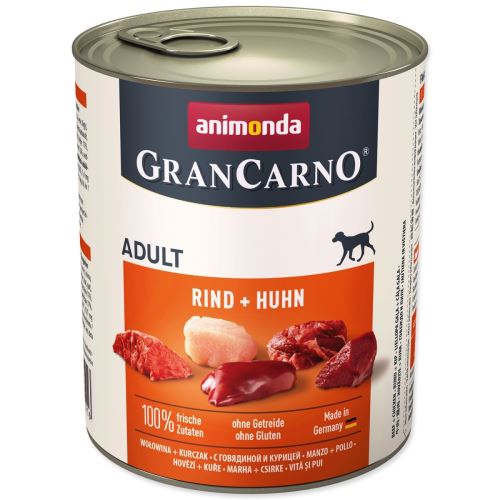 Gran Carno Rindfleisch + Huhn in Dosen 800 g
