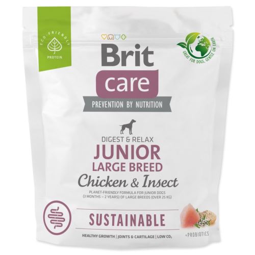 BRIT Care Dog Sustainable Junior Große Rassen 1 kg