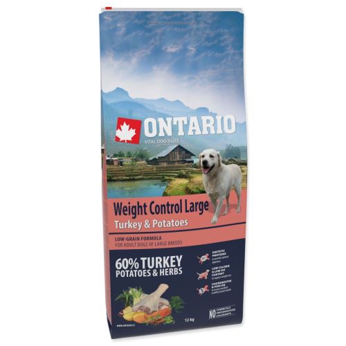 Ontario Large Weight Control Pute & Kartoffeln 12kg