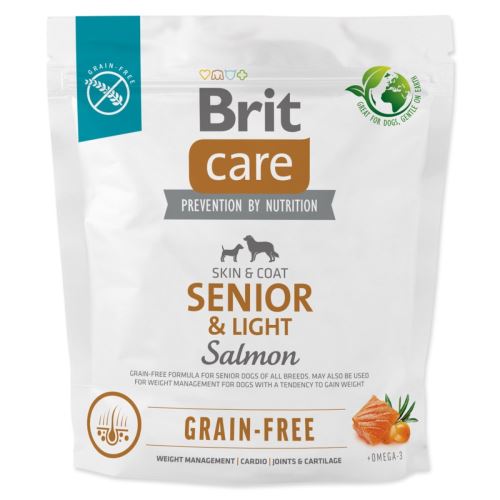 BRIT Care Dog getreidefrei Senior & Light 1 kg