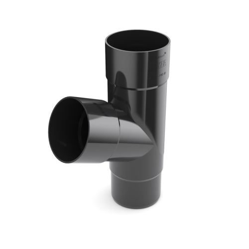 BRYZA Raccord de descente PVC Ø 63 mm, Anthracite RAL 7021