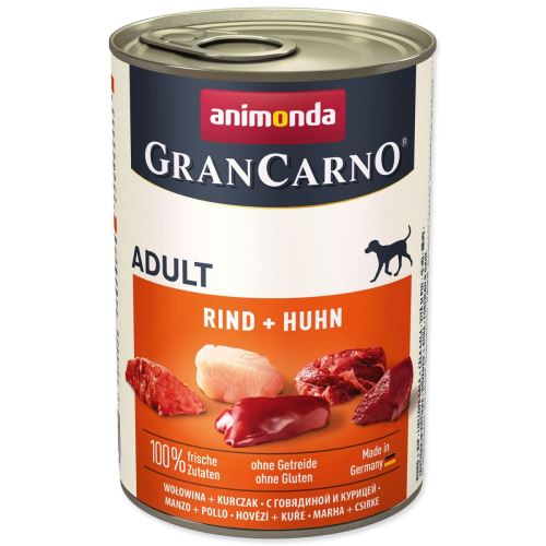 Gran Carno Rindfleisch + Huhn in Dosen 400 g
