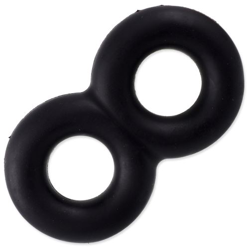 Spielzeug DOG FANTASY acht schwarz 22,5 cm