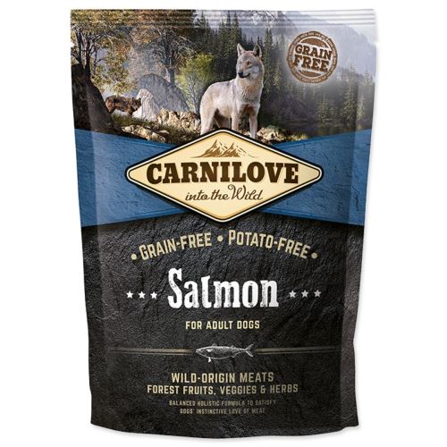 CARNILOVE Lachs für Hunde Erwachsene 1,5 kg